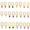 Wholesale S925 Copper Heartshaped Fashion Earrings For Women