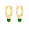 Wholesale S925 Copper Heartshaped Fashion Earrings For Women