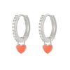 Wholesale S925 Copper Heartshaped Fashion Earrings For Women