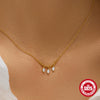 Wholesale S925 Silver Butterfly Necklace With Geometric Design And O Chain Cold Style And Unisex Personality