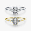 Wholesale S925 Silver Classic Cut Ring With Micro Inlay Geometric Design All Match For Women