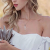 Wholesale S925 Silver Cross Pendant Necklace With Electroplating Glossy Stylish Trendy Faith Jewelry