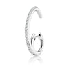 Wholesale S925 Silver Cshaped Retro High End Earrings With Electroplating For Women