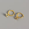Wholesale S925 Silver Devil's Eye Earrings For Women With Diamond Inlay