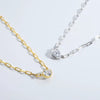 Wholesale S925 Silver Diamond Pendant Necklace With Retro Style High Sense Heavy Chain And Platinum Or 18K Gold Electroplating