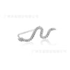 Wholesale S925 Silver Earrings With Animal Zodiac Pattern Electroplated With Platinum 18K Gold