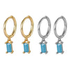 Wholesale S925 Silver Electroplated Geometric Earrings For Women