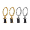 Wholesale S925 Silver Electroplated Geometric Earrings For Women