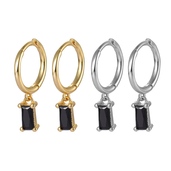 Wholesale S925 Silver Electroplated Geometric Earrings For Women