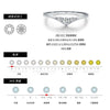 Wholesale S925 Silver Geometric Arrow Diamond Ring For Women