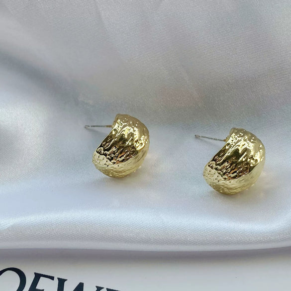 Wholesale S925 Silver Geometric Electroplated Stud Earrings For Women