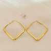 Wholesale S925 Silver Geometric Electroplated Stud Earrings For Women