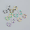 Wholesale S925 Silver Geometric Exotic Style Electroplated Oil Drop Ear Buckle Earrings For Women