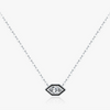 Wholesale S925 Silver Geometric Hexagon Women's Simple Clavicle Necklace With Electroplating