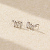 Wholesale S925 Silver Geometric Irregular Zircon Diamond Electroplated Earrings For Women