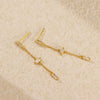 Wholesale S925 Silver Geometric Long Tassel Zircon Earrings For Women Highend Style
