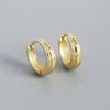 Wholesale S925 Silver Geometric Minimalist Retro Style Ear Studs For Female