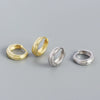 Wholesale S925 Silver Geometric Minimalist Retro Style Ear Studs For Female