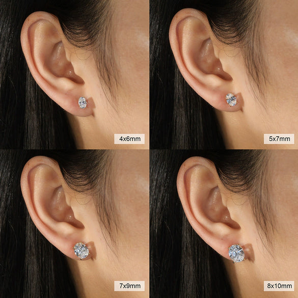 Wholesale S925 Silver Geometric Pigeon Egg Ring With Zircon Electroplated