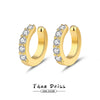 Wholesale S925 Silver Geometric U Shape Electroplated Niche Style Earbone Clips For Women