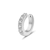 Wholesale S925 Silver Geometric U Shape Electroplated Niche Style Earbone Clips For Women
