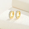 Wholesale S925 Silver Geometric U Shape Electroplated Niche Style Earbone Clips For Women