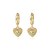 Wholesale S925 Silver Heart Shaped Geometric Earrings For Women