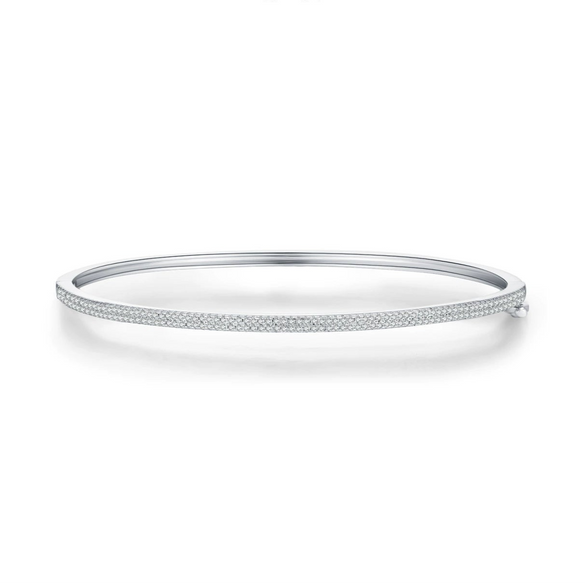 Wholesale S925 Silver Highend Exquisite Stackable Bracelet For Women With Electroplating