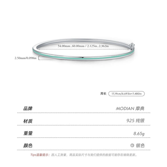 Wholesale S925 Silver Highend Exquisite Stackable Bracelet For Women With Electroplating
