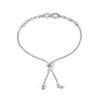 Wholesale S925 Silver Infinite Love Telescopic Bracelet With Styling Letters Numbers Text Micropaved