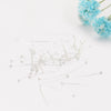 Wholesale S925 Silver Jewelry Accessories With Round Head Needle And Beaded Design Electroplated