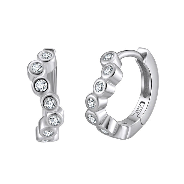 Wholesale S925 Silver Jewelry Geometric Style Electroplated For Women