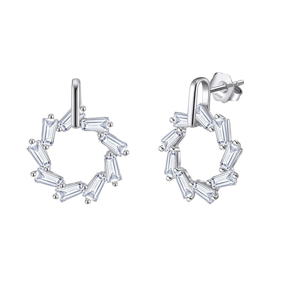 Wholesale S925 Silver Jewelry Geometric Style Electroplated For Women