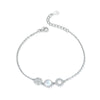 Wholesale S925 Silver Jewelry Set With Round Earrings Stud Earrings And Bracelet Inlaid With Natural Mother Of Pearl In Marine Life Pattern