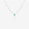 Wholesale S925 Silver Light Luxury Geometric Necklace For Women With Electroplating Treatment