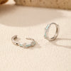 Wholesale S925 Silver Little Fresh Animal Butterfly Ear Ring For Women With Electroplating