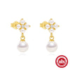 Wholesale S925 Silver Microinlaid Zircon Hemp Pattern Hollow Bow Earrings With Geometric Design