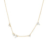 Wholesale S925 Silver Mini Love Necklace With Geometric Pattern And Zirconia Design For Women And Men