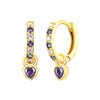 Wholesale S925 Silver Needle Love Ear Buckle Earrings With Heart Design And Zirconia For Women In Ins Style