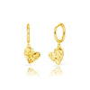 Wholesale S925 Silver Needle Love Ear Buckle Earrings With Heart Design And Zirconia For Women In Ins Style