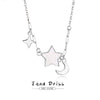 Wholesale S925 Silver Pendant Necklace With Geometric Design For Women