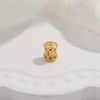 Wholesale S925 Silver Retro Barrel Beads Hollow Beaded Jewelry Accessories For Men