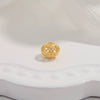 Wholesale S925 Silver Retro Barrel Beads Hollow Beaded Jewelry Accessories For Men