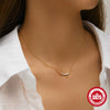 Wholesale S925 Silver Simple Exquisite Zircon Butterfly Niche Design Fashion Clavicle Chain For Women