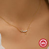Wholesale S925 Silver Simple Exquisite Zircon Butterfly Niche Design Fashion Clavicle Chain For Women