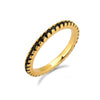 Wholesale S925 Silver Stacked Diamond Zircon Ring With Geometric Design And Electroplating In Retro Simple Fashion Style For Women And Unisex