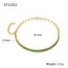 Wholesale S925 Silver Women's Bracelet Fully Inlaid With Zircon Geometric Style Hand Ornament Jewelry