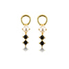 Wholesale S925 Silver Zircon Earrings With Geometric Design Niche Style Light Luxury Jewelry Accessories