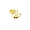 Wholesale S925 Sterling Silver Animal Black Zircon Earrings For Women Light Luxury Distinctive Retro Trendy