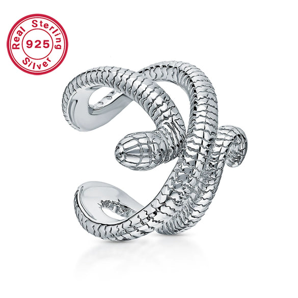 Wholesale S925 Sterling Silver Animal Snake Series Clip Earring And Necklace Jewelry Set With Electroplating Featuring Bear Little Pig Small Animal Patterns